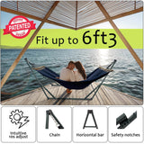 Tranquillo Universal Canvas Hammock - DH International Trading Inc. Tranquillo Universal Canvas Hammock - DH International Trading Inc.