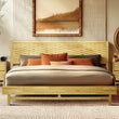 Elara Platform Bed Frame with Headboard - DH International Trading Inc.