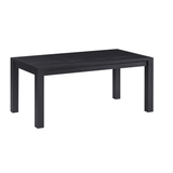 Table bloc - Noir brûlé