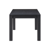 Table bloc - Noir brûlé