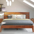 Emery Deluxe Wood Platform Bed Frame - DH International Trading Inc.