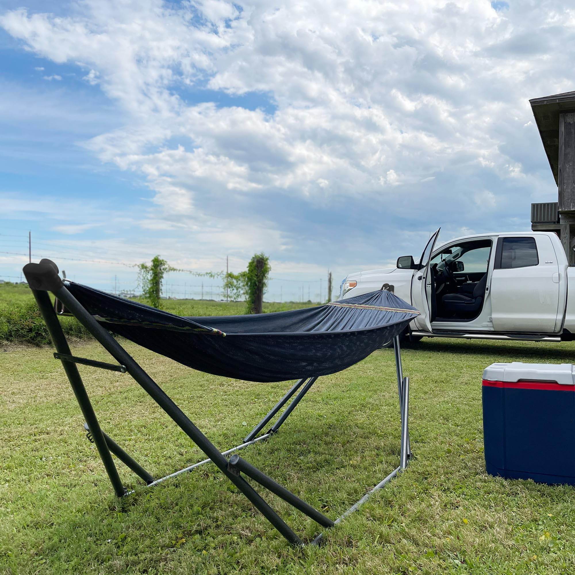 Tranquillo Uniki Collapsible Hammock Stand - DH International Trading Inc.