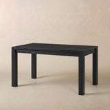 Table bloc - Noir brûlé