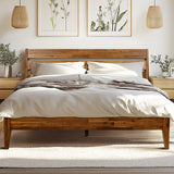 Emery Deluxe Wood Platform Bed Frame