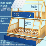 Moonlight Kid Bunk Bed - DH International Trading Inc.