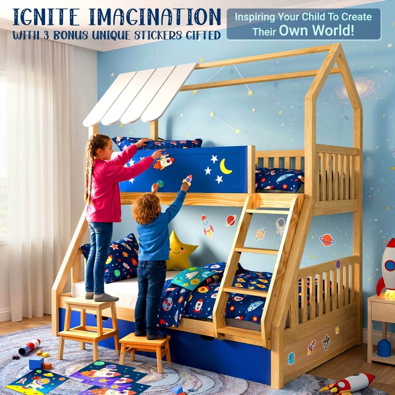 Moonlight Kid Bunk Bed - DH International Trading Inc.