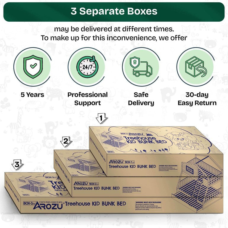 Treehouse Kid Bunk Bed - DH International Trading Inc.