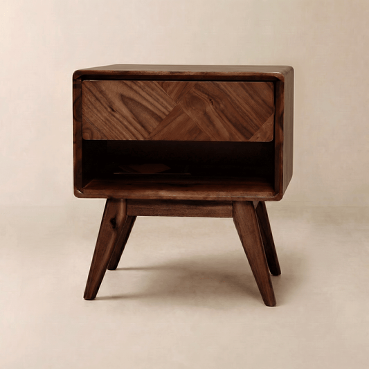 Laden Solid Wood Nightstand