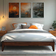 Mervyn Solid Wood Platform Bed - DH International Trading Inc.
