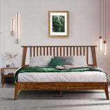 Kaylin Solid Wood Bed Frame & Nightstand Bedroom Set