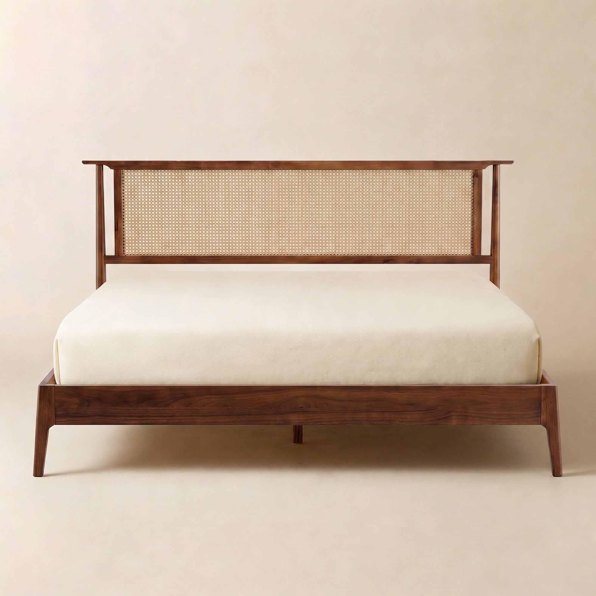 Cadre de lit en rotin naturel Ruby