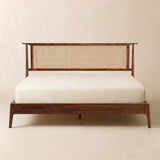 Cadre de lit en rotin naturel Ruby