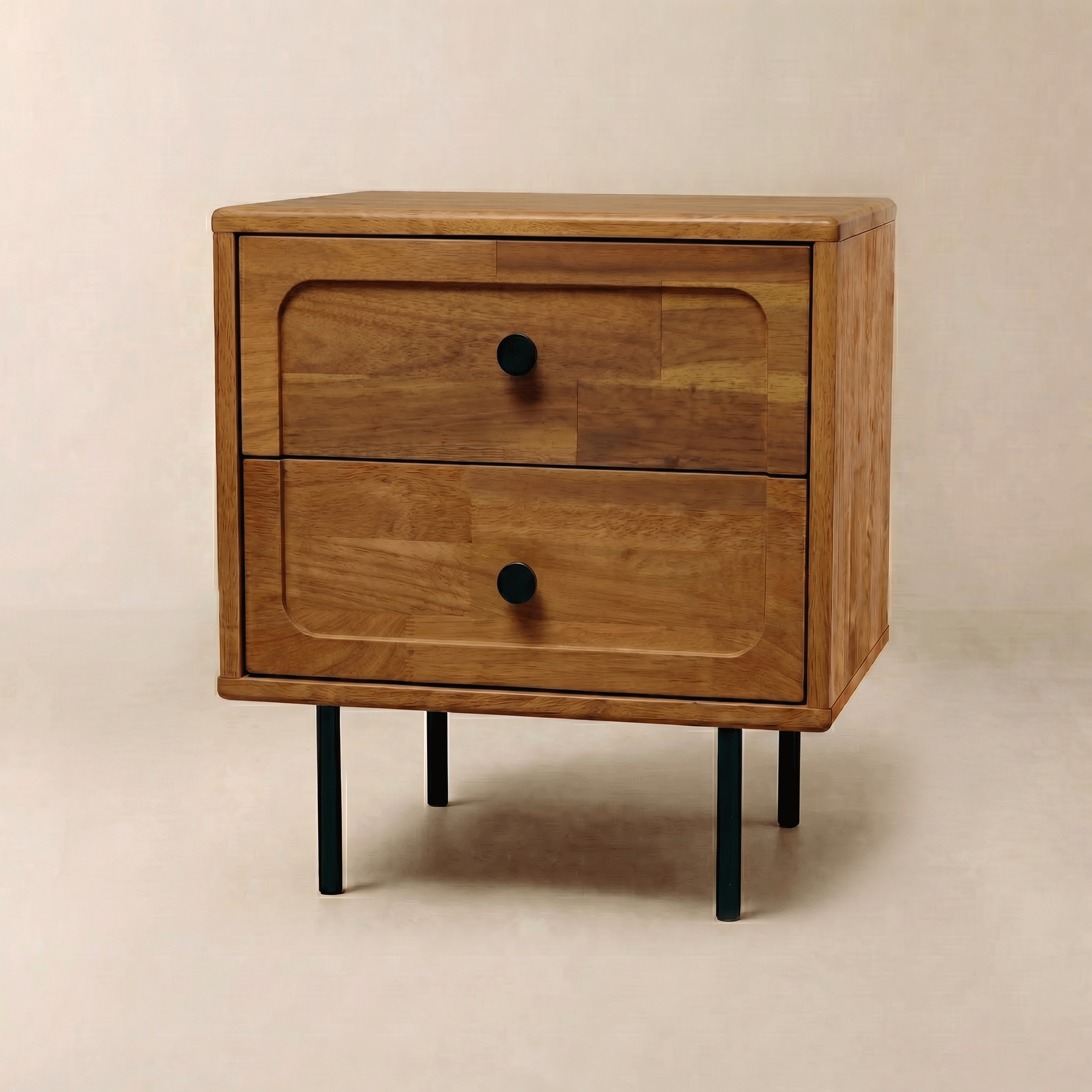 Savana 2 - Drawer Solid Wood Nightstand