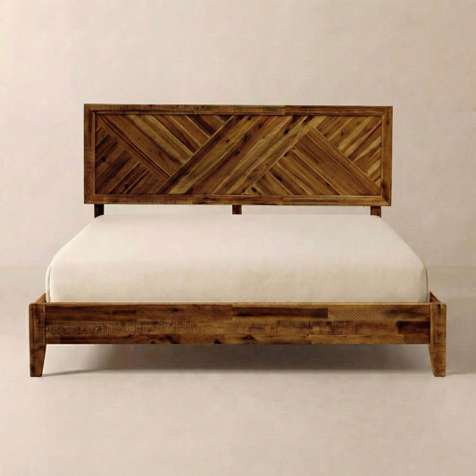 Sierra Deluxe Solid Wood Bed Frame